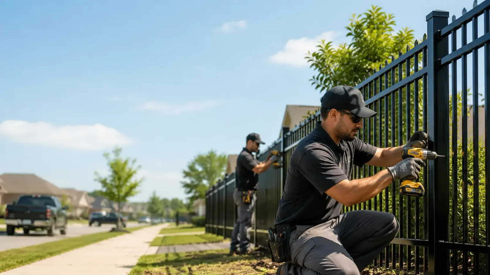 Metal Fence Installation in Clarendon, TX